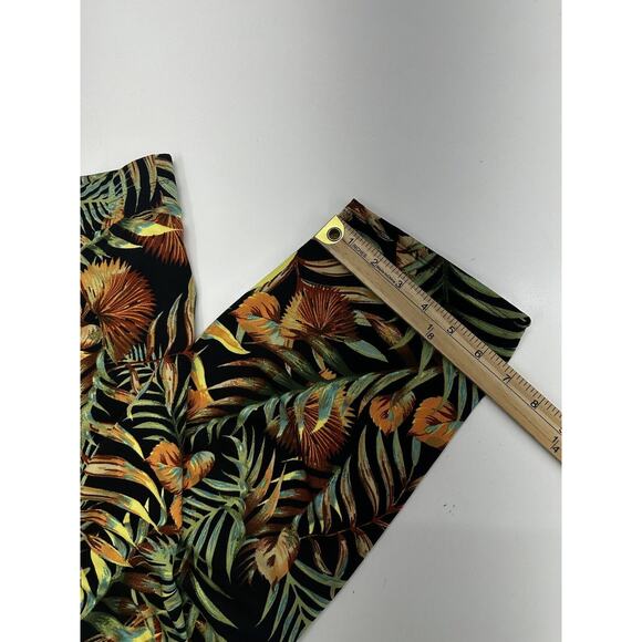 Ups and Downs Womens Pants Plus Size 2X Hawaiian Floral - Picture 9 of 10